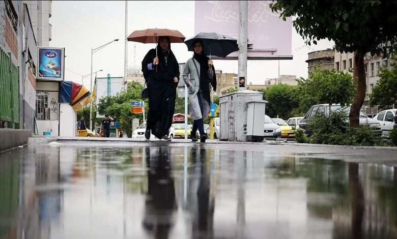 ۱۰ برابری بارندگی در تهران