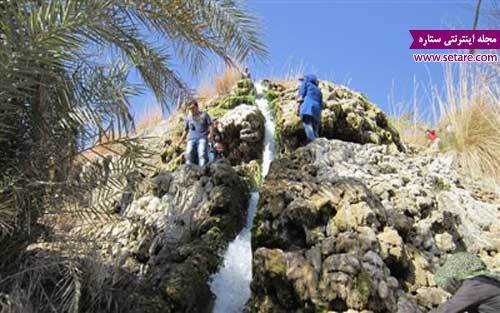 آبشار جونو - آبشار جونو و چشمه آب گرم - آبشار جونو بندرعباس