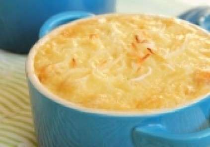 1731197689 طرز تهیه پودینگ برنج تایلندی با شیرنارگیل